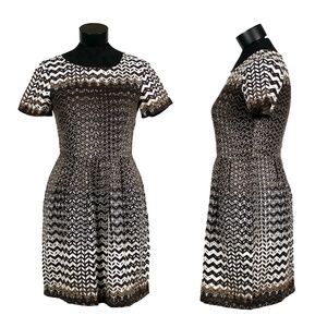 CLEARANCE! EUC Madewell chevron print dress